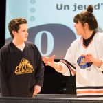 visite des comédiens de la LNI à l'école secondaire La Frontalière
