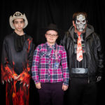 portraits des étudiants de l'école secondaire La Frontalière déguisés pour la fête de l'Halloween