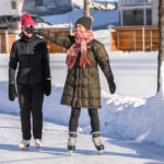 activités étudiantes lors de la journée plaisirs d'hiver à l'école secondaire La Frontalière