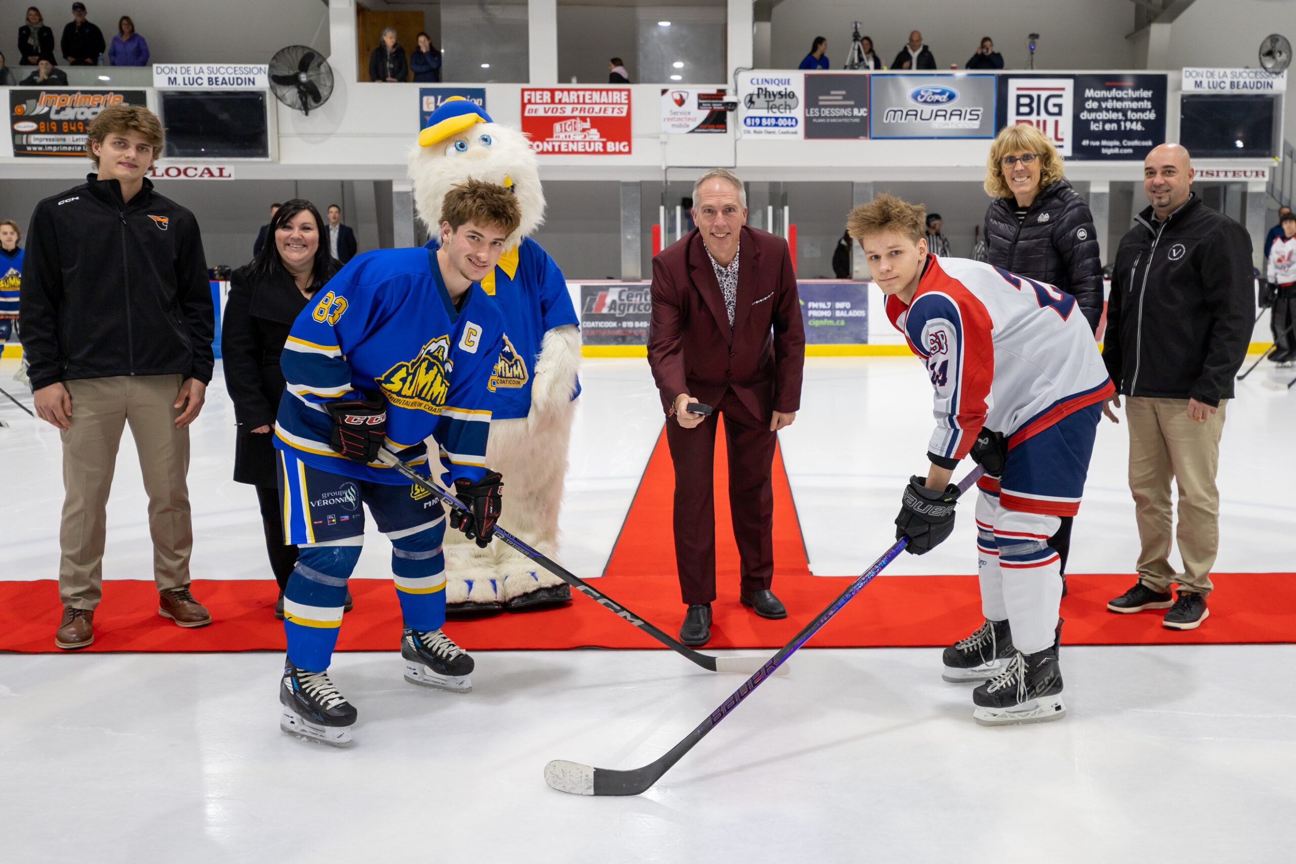 Une journée exceptionnelle pour le programme Summum hockey!